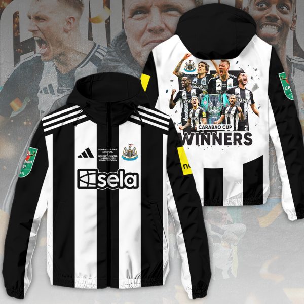 Newcastle United 3D Windbreaker Jacket - HOATT 9275