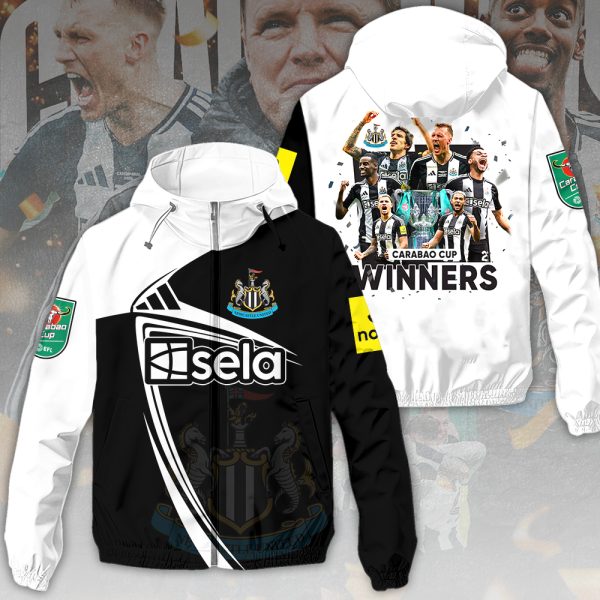 Newcastle United 3D Windbreaker Jacket - HOATT 9416