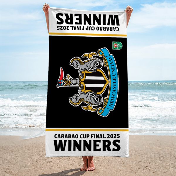 Newcastle United Rectangle Beach Towel - TANTN 11533