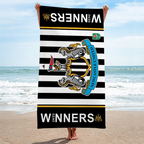 Newcastle United Rectangle Beach Towel - GNE 2982