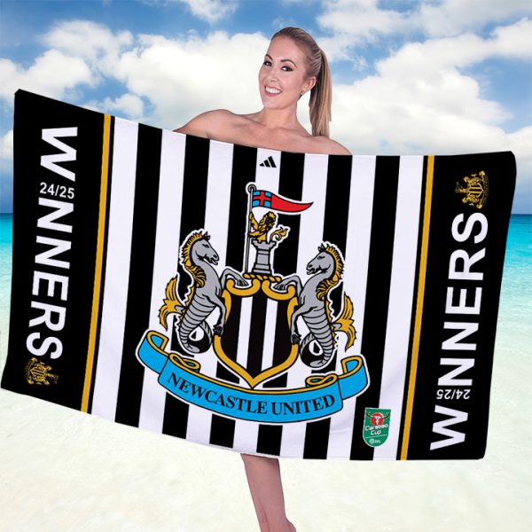 Newcastle United Rectangle Beach Towel - GNE 2982