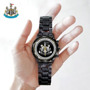 Newcastle United Black Stainless Steel Watch - GNE 2979