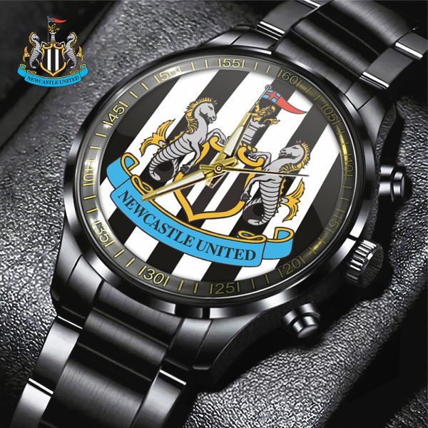 Newcastle United Black Stainless Steel Watch - GNE 2980