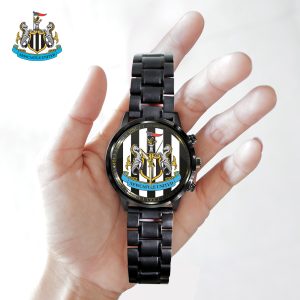 Newcastle United Black Stainless Steel Watch - GNE 2980