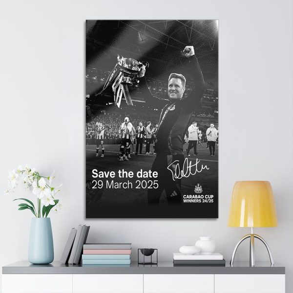Newcastle United Rectangle Canvas With Inner Frame - TANTN 11552