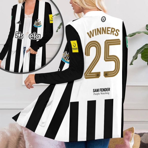 Newcastle United Women's Patch Pocket Cardigan - GNE 2984