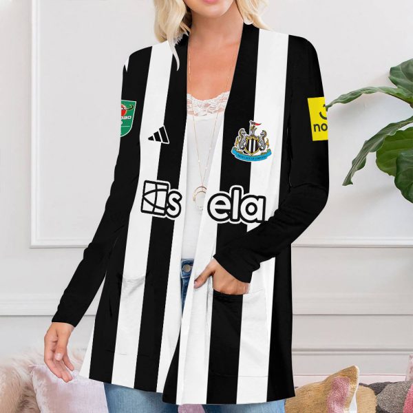 Newcastle United Women's Patch Pocket Cardigan - GNE 2984