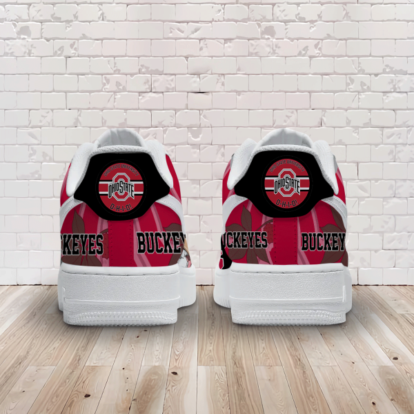 Ohio State Buckeyes Football AF1 Sneaker – ANHNV 6176