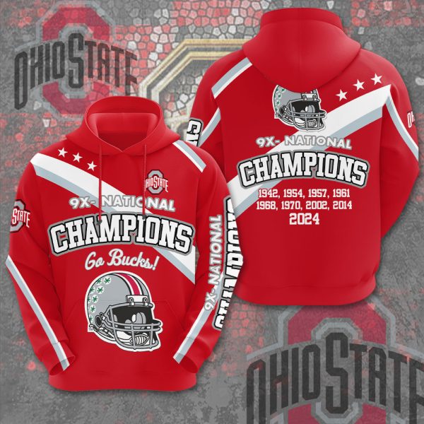Ohio State Buckeyes Football 3D Apparel - MAITM 10144