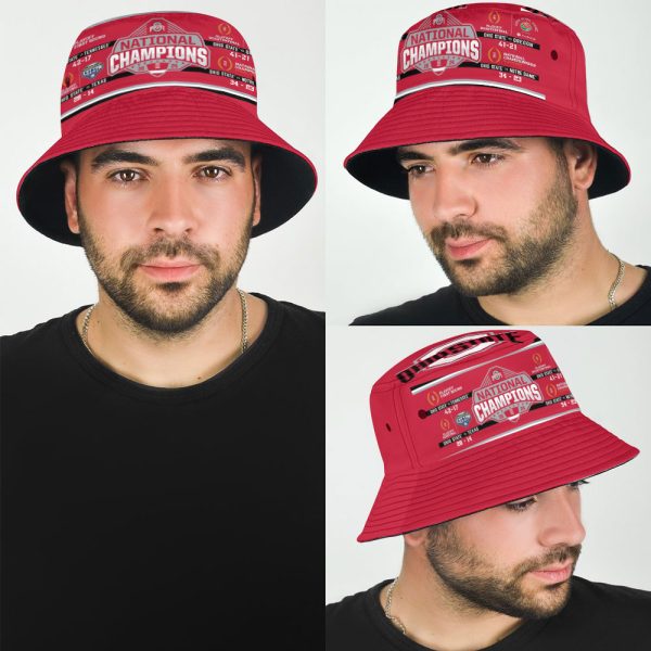 Ohio State Buckeyes Football Bucket Hat - MAITM 10200