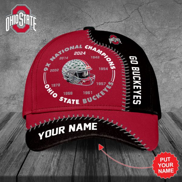 Personalized Ohio State Buckeyes Football Classic Cap – TANTN 11221