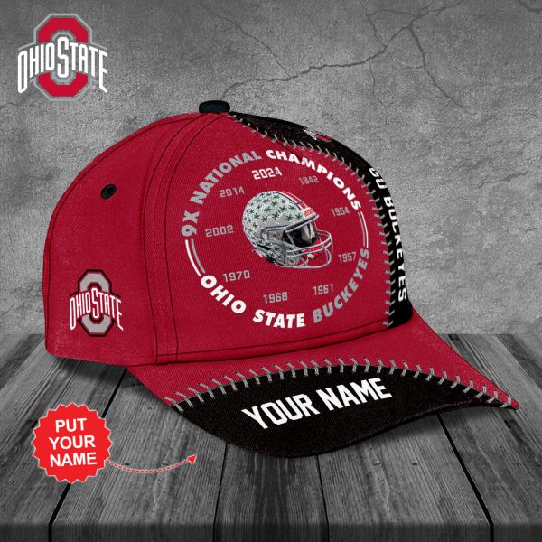 Personalized Ohio State Buckeyes Football Classic Cap – TANTN 11221