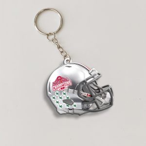 Ohio State Buckeyes Football Custom Shape 1-sided Keychain - MAITM 10207