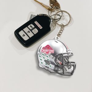 Ohio State Buckeyes Football Custom Shape 1-sided Keychain - MAITM 10207