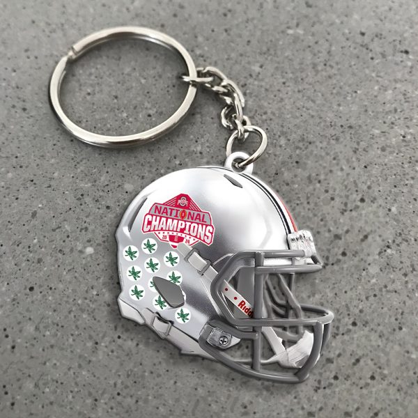 Ohio State Buckeyes Football Custom Shape 1-sided Keychain - MAITM 10207