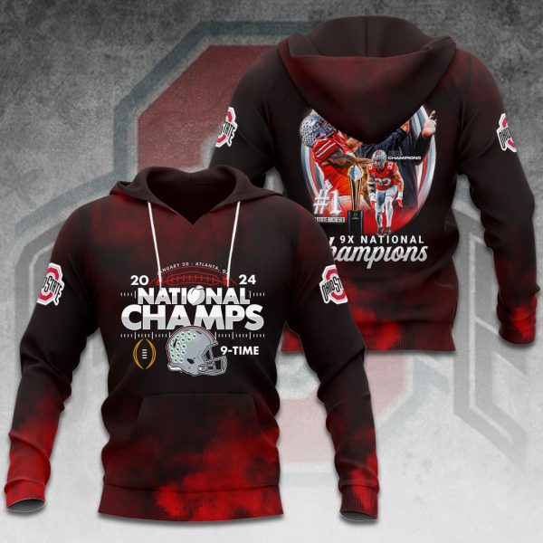 Ohio State Buckeyes Football 3D Apparel – HOATT 8924