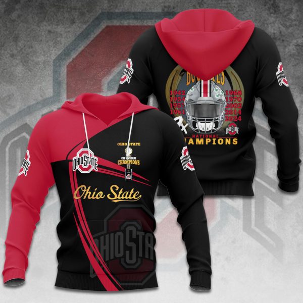 Ohio State Buckeyes Football 3D Apparel – HOATT 9008