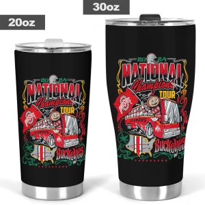 Ohio State Buckeyes Football Tumbler Cup - TANTN 11236