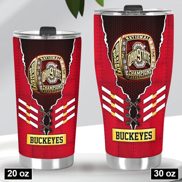 Ohio State Buckeyes Football Tumbler Cup - HOATT 9201