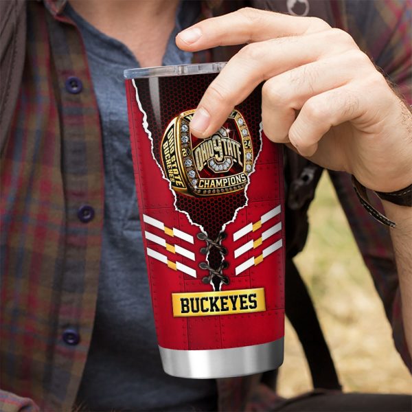 Ohio State Buckeyes Football Tumbler Cup - HOATT 9201