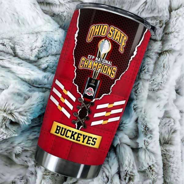 Ohio State Buckeyes Football Tumbler Cup - HOATT 9201