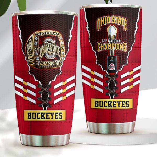 Ohio State Buckeyes Football Tumbler Cup - HOATT 9201