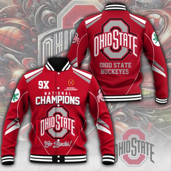 Ohio State Buckeyes Football Varsity Jacket - MAITM 10231