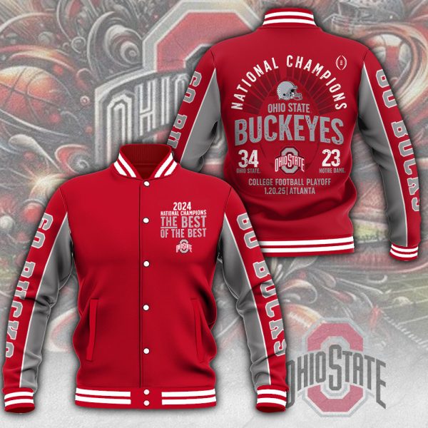 Ohio State Buckeyes Football Varsity Jacket - MAITM 10234