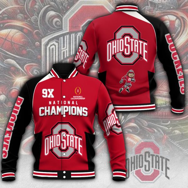 Ohio State Buckeyes Football Varsity Jacket - MAITM 10302