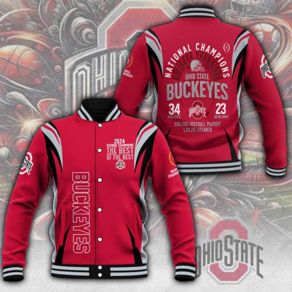 Ohio State Buckeyes Football Varsity Jacket - MAITM 10342