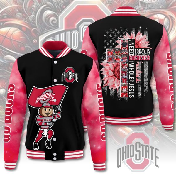 Ohio State Buckeyes Football Varsity Jacket - MAITM 10104