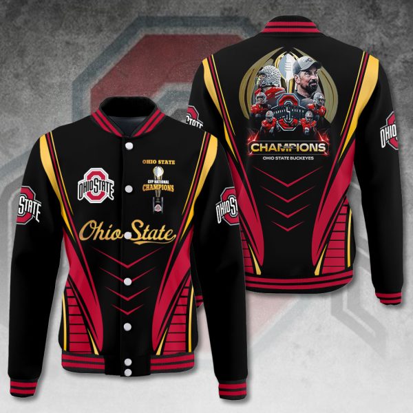 Ohio State Buckeyes Football Varsity Jacket - HOATT 9266