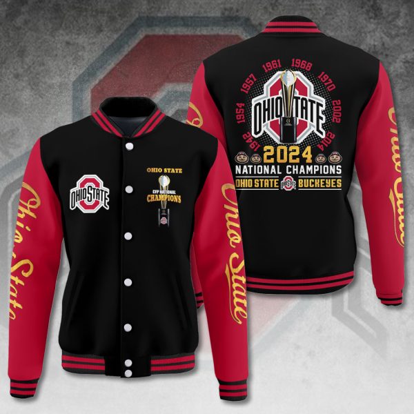 Ohio State Buckeyes Football Varsity Jacket - HOATT 9267