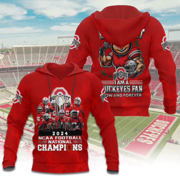 Ohio State Buckeyes Football 3D Apparel - ANHNV 9375