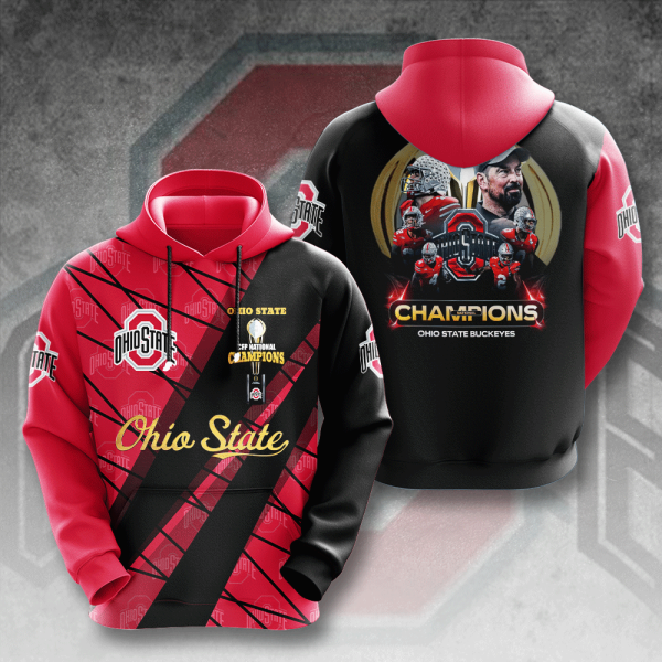 Ohio State Buckeyes Football 3D Apparel - HOATT 9009