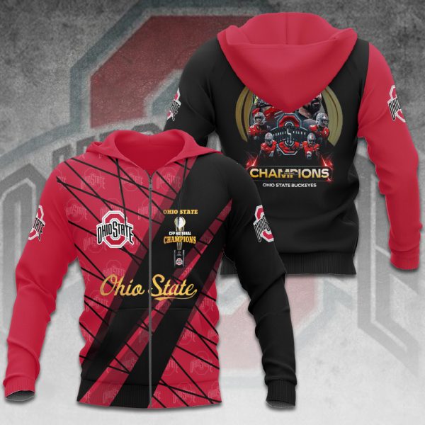 Ohio State Buckeyes Football 3D Apparel - HOATT 9009
