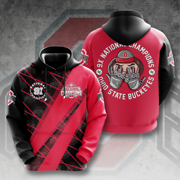 Ohio State Buckeyes Football 3D Apparel - HOATT 9062
