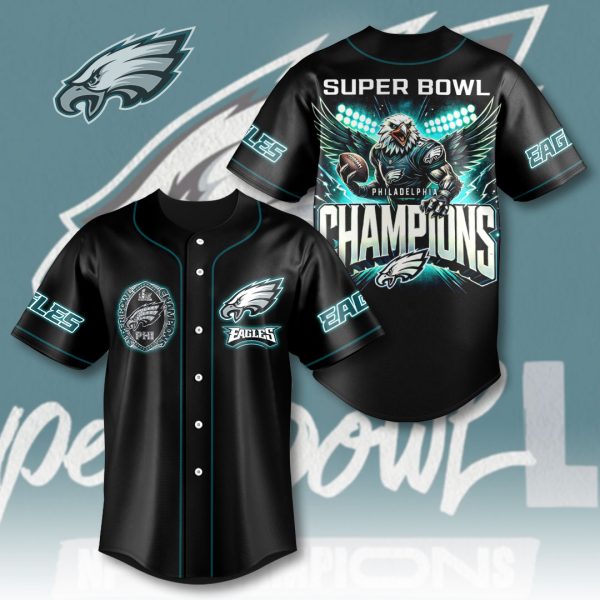 Philadelphia Eagles Baseball Jersey - HOATT 9036