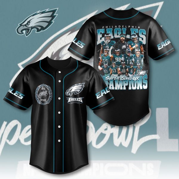 Philadelphia Eagles Baseball Jersey - HOATT 9043