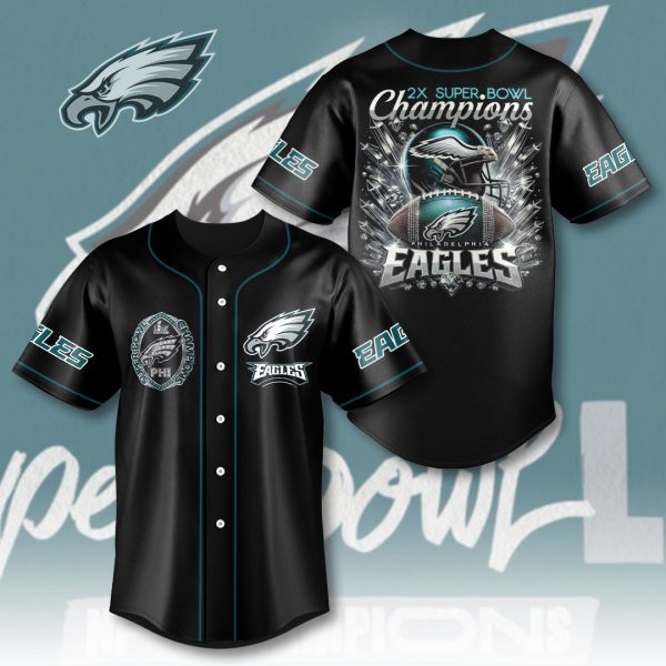 Philadelphia Eagles Baseball Jersey - HOATT 9070