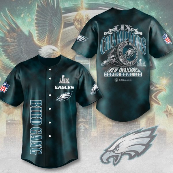 Philadelphia Eagles Baseball Jersey - MAITM 10149