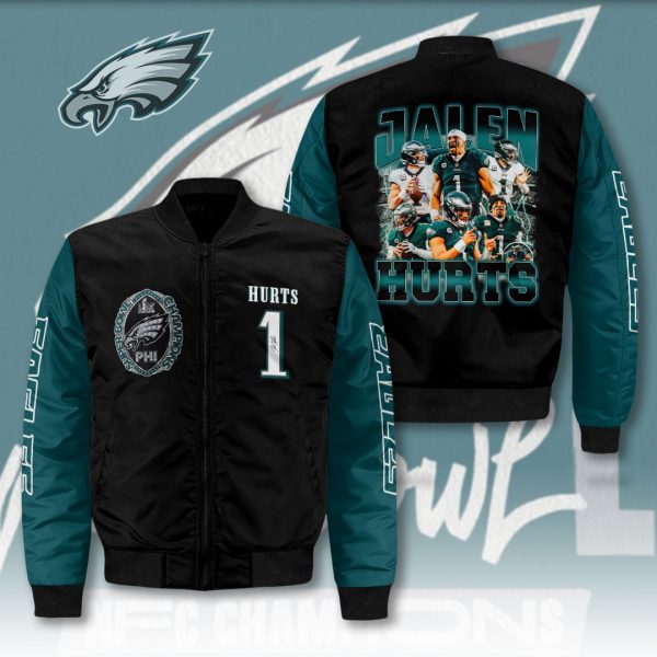 Philadelphia Eagles 3D Bomber Jacket - HOATT 9073