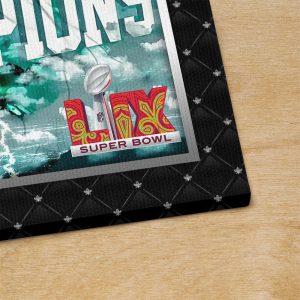 Philadelphia Eagles Rectangle Canvas With Inner Frame - HOATT 9035