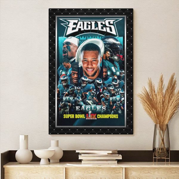 Philadelphia Eagles Rectangle Canvas With Inner Frame - HOATT 9096