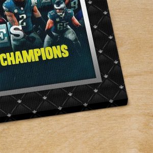 Philadelphia Eagles Rectangle Canvas With Inner Frame - HOATT 9096