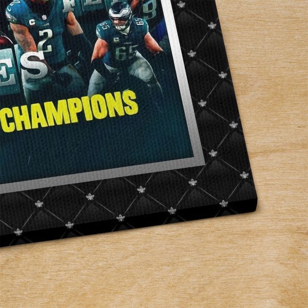 Philadelphia Eagles Rectangle Canvas With Inner Frame - HOATT 9096