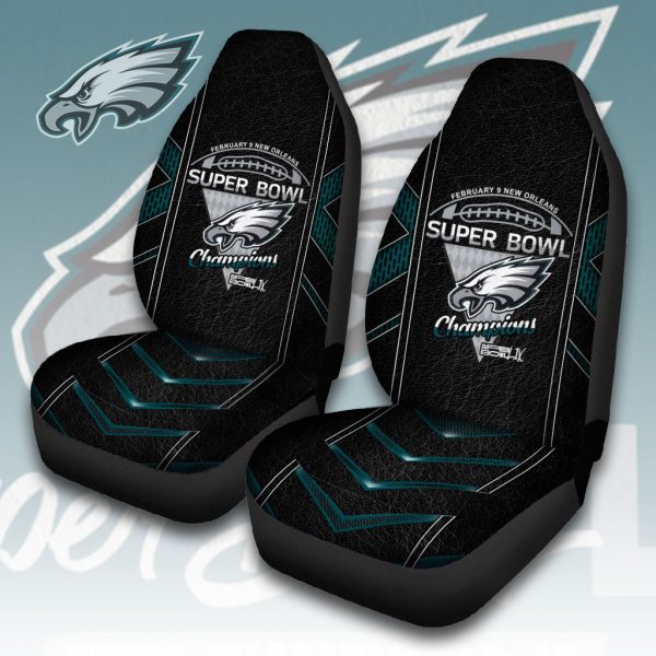 Philadelphia Eagles 2PCS Car Seat Cover - HOATT 9169