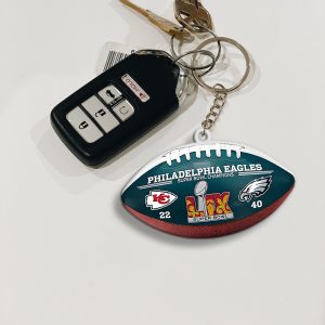 Philadelphia Eagles Custom Shape 2-sided Keychain - MAITM 10128
