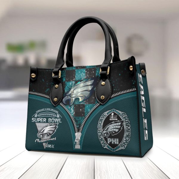 Philadelphia Eagles Leather HandBag - HOATT 9049