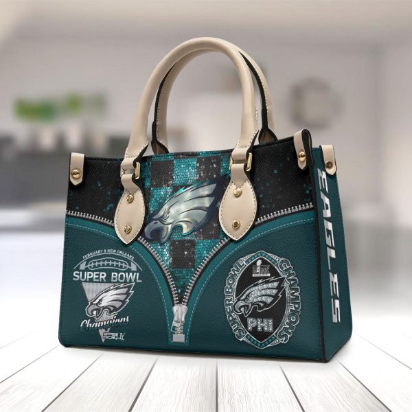 Philadelphia Eagles Leather HandBag - HOATT 9049